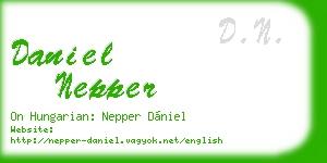 daniel nepper business card